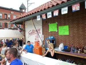 Trattoria Beer Garden, Little Italy Feast, Edwards Communications