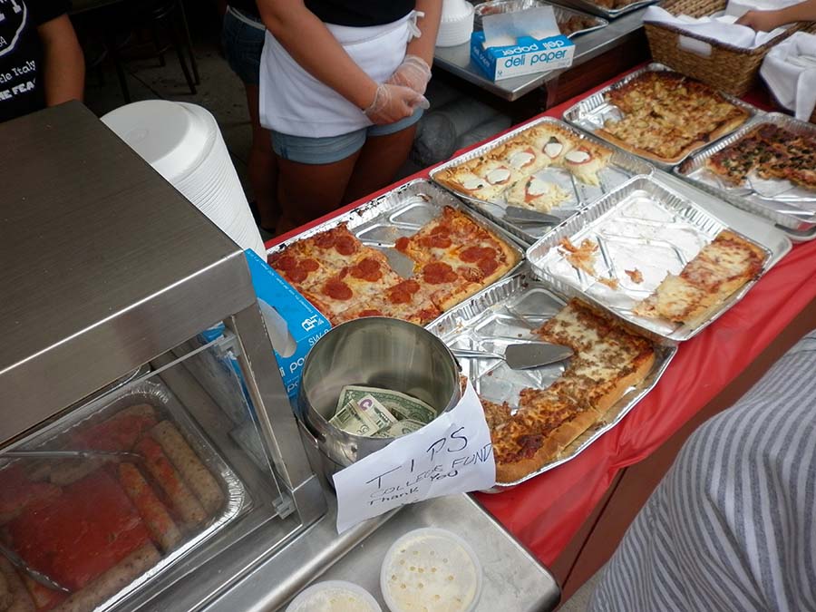 trattoria food, Little Italy Feast, Edwards Communications